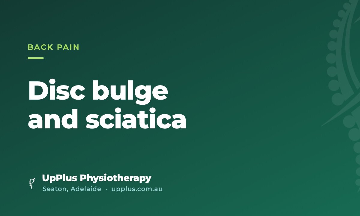 Disc bulge and sciatica: what the research actually shows